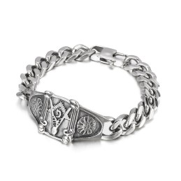 Modisches Herrenarmband Aus Titan
