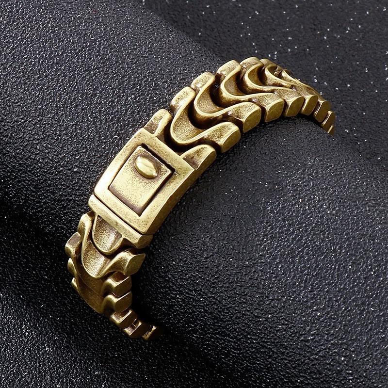 Vintage Cooles Herren Titan Armband Mit Drachenknochen Vintage Cooles Herren Titan Armband Mit Drachenknochen