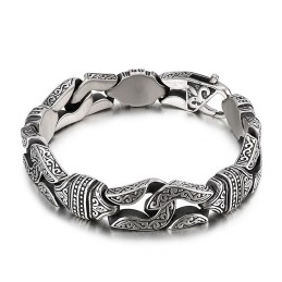 Retro Geometrische Herren Armband Chic Titan Armband