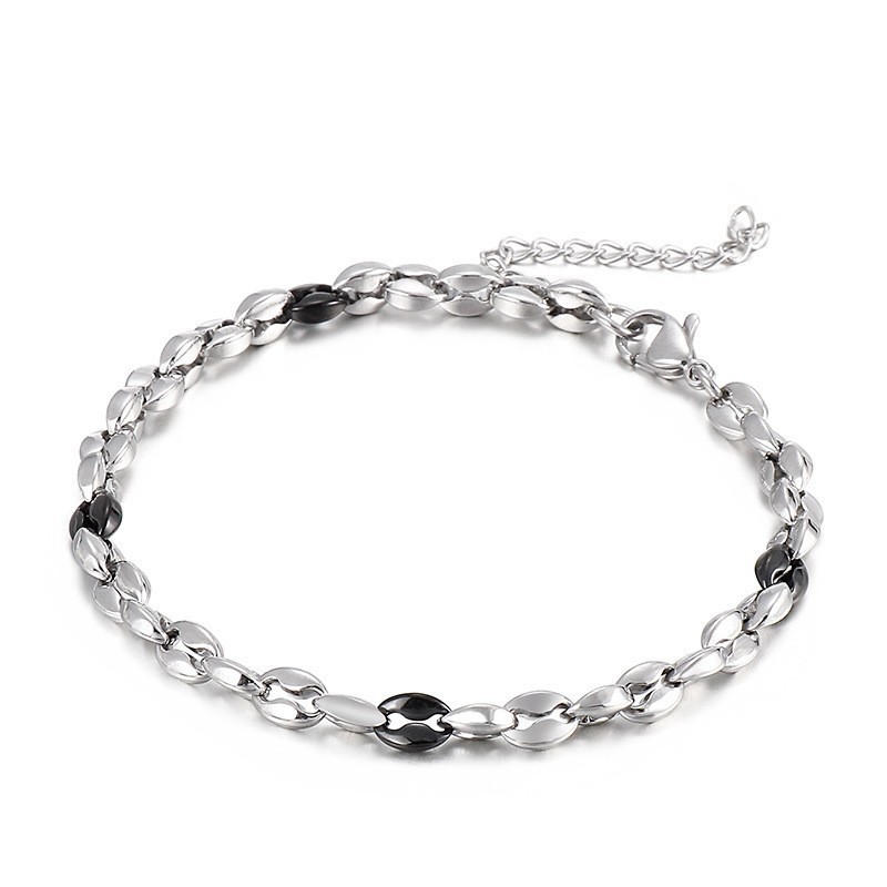 Titan Herren Hunderter Halskette Mit Verlängerungskette Titan Herren Hunderter Halskette Mit Verlängerungskette