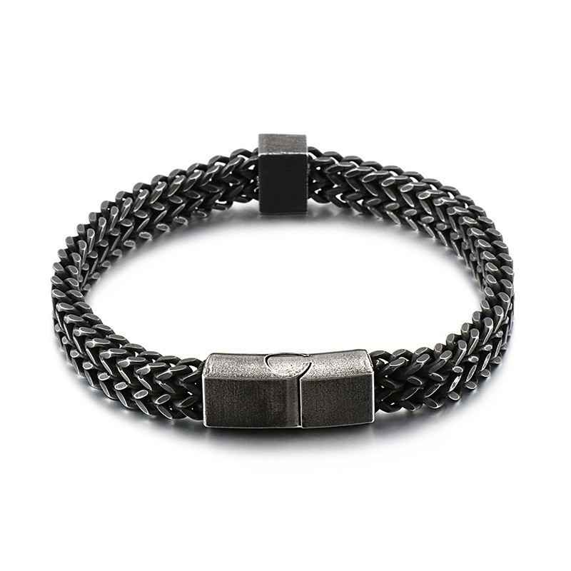 Herren Armbänder Retro Hip Hop Mode Titan Armbänder Herren Armbänder Retro Hip Hop Mode Titan Armbänder