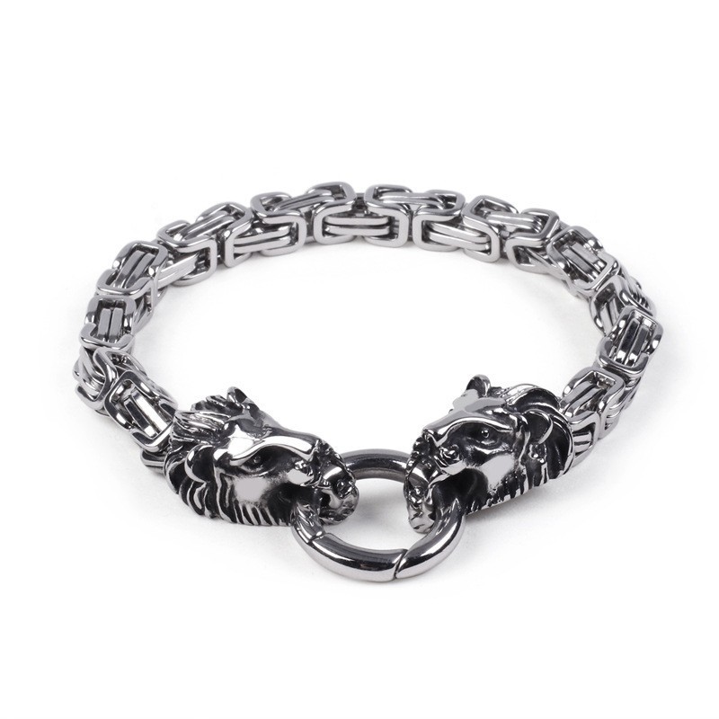 Cross Border Herren Imperial Chain Lion Armbänder Cross Border Herren Imperial Chain Lion Armbänder