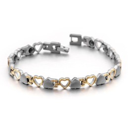 Love Black Bile Magnet Titanium Herren- Und Damenarmbänder Als Geschenk