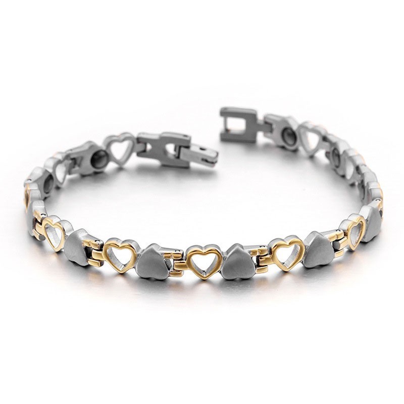 Love Black Bile Magnet Titanium Herren- Und Damenarmbänder Als Geschenk Love Black Bile Magnet Titanium Herren- Und Damenarmbänder Als Geschenk