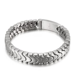Mode Titan Herren Armband Sand Oberfläche Armband