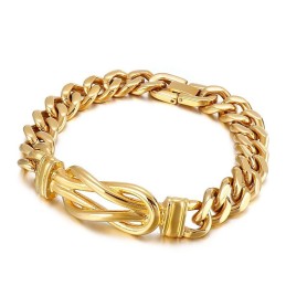 Geknotetes Titan Herrenarmband Armbänder