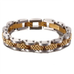 Titan Fahrradkette Herrenarmband Mit Riemen