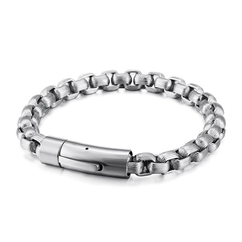 Neue Mode Retro-Stil Biker Herren Titan Armband Kette Biker Kette Hand Schmuck Neue Mode Retro-Stil Biker Herren Titan Armband Kette Biker Kette Hand Schmuck