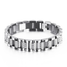 Herren Titan Armband Diamant Set Titan Armband Für Männer