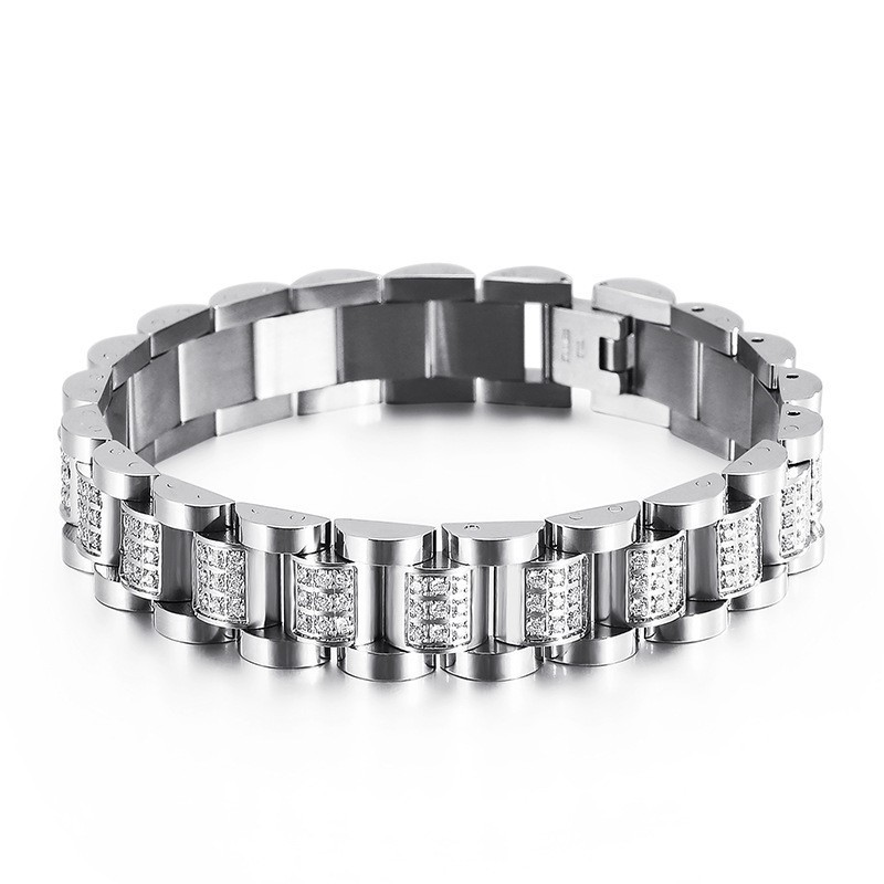 Herren Titan Armband Diamant Set Titan Armband Für Männer Herren Titan Armband Diamant Set Titan Armband Für Männer