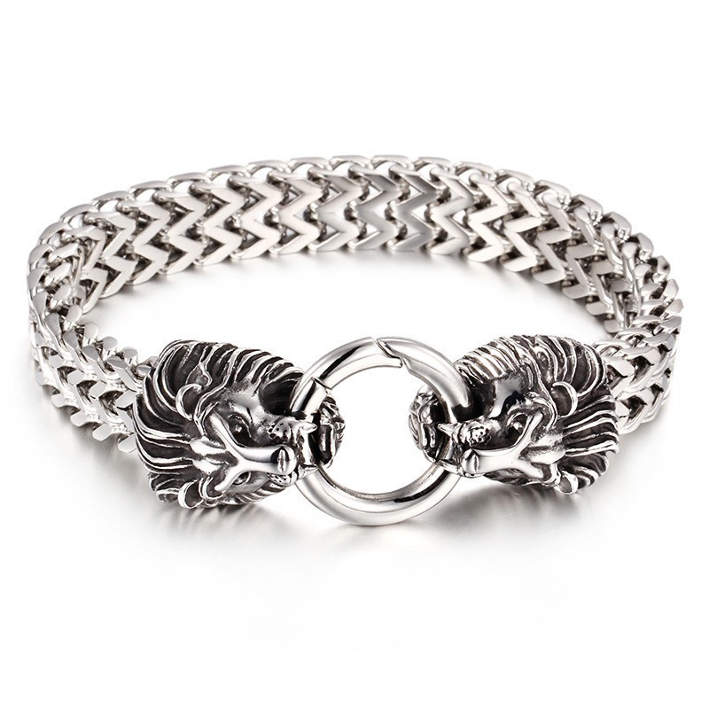 Löwenkopf-Armband Für Männer Coole Armbänder Löwenkopf-Armband Für Männer Coole Armbänder