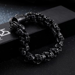 Geisterkopf Armband Vintage Totenkopf Schmuck