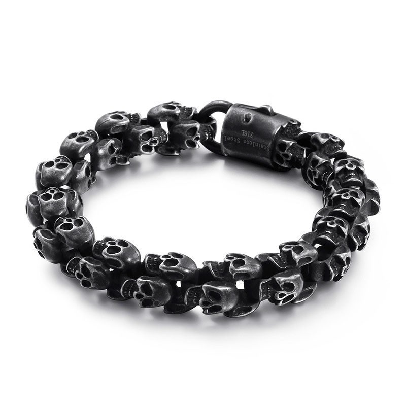 Geisterkopf Armband Vintage Totenkopf Schmuck Geisterkopf Armband Vintage Totenkopf Schmuck