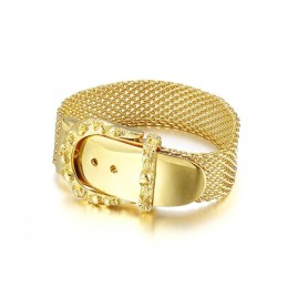 Modisches Goldenes Schlangenknochen-Gürtelarmband