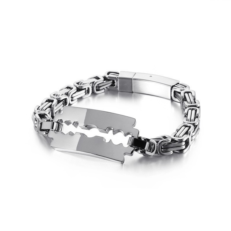 Titan Kaiser Kette Klinge Gebogene Zeichen Gezeiten Schmuck Titan Kaiser Kette Klinge Gebogene Zeichen Gezeiten Schmuck