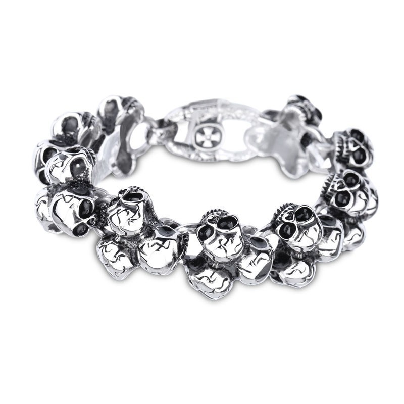 Titan Totenkopf Herren Armband Schmuck Titan Totenkopf Herren Armband Schmuck