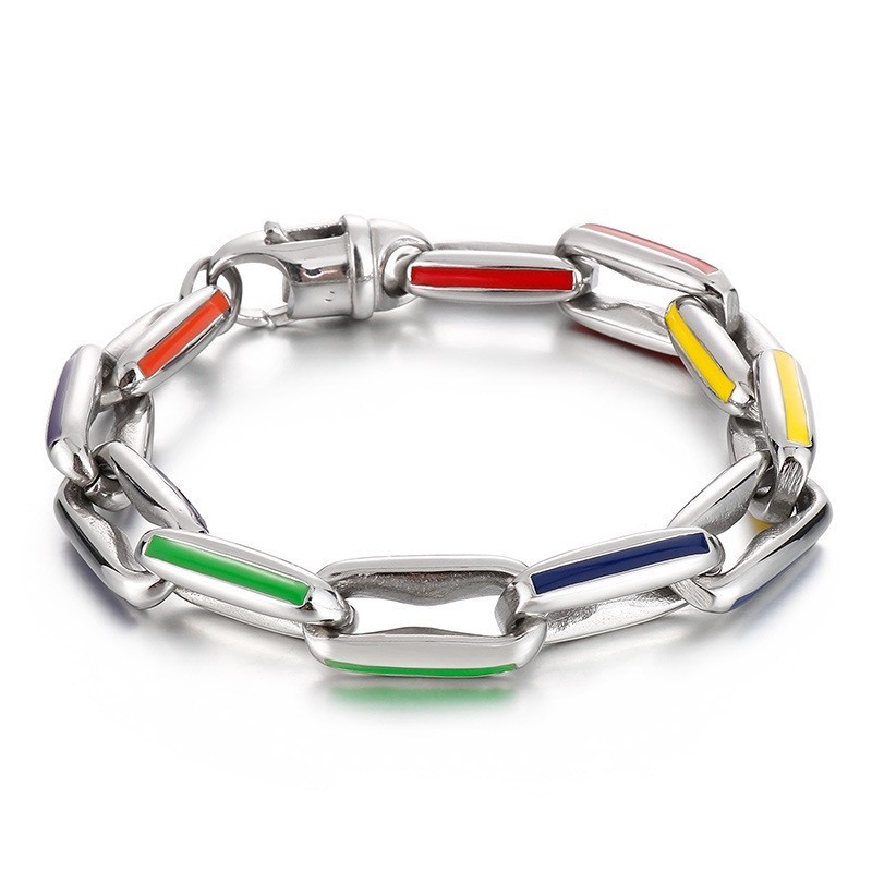 Hip-Hop Splicing Cuba Dazzling Armbänder Hip-Hop Splicing Cuba Dazzling Armbänder