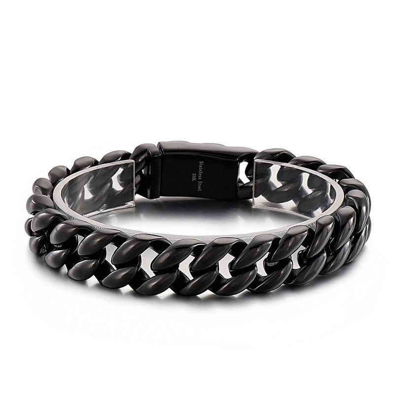 Cooles Vakuumbeschichtetes Herrenarmband Aus 18 Karat Titan Cooles Vakuumbeschichtetes Herrenarmband Aus 18 Karat Titan