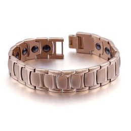 Modisches Galvanisiertes Magnet-Titanarmband Für Männer