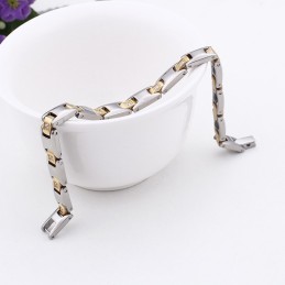 Diamant-Magnet-Titan-Armband Für Männer Und Frauen