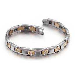 Diamant-Magnet-Titan-Armband Für Männer Und Frauen