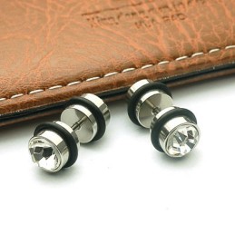 Titan Diamant Ohrringe Punktion