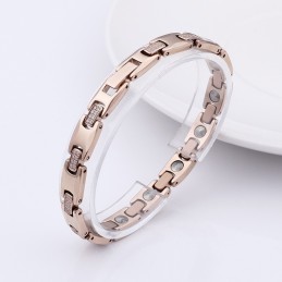 Der Gleiche Absatz Mit Diamanten Germanium Plating Wolfram Paar Armband