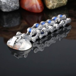 Fashion Chic Style Titanium Tide Herren Dünnschliff Fahrradarmband