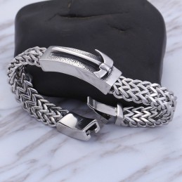 Shake The Same Axe Bent Titan Herrenarmband