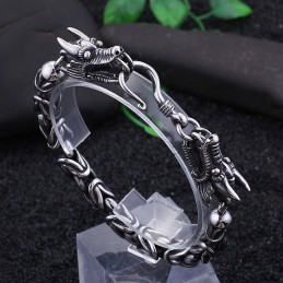 Cooles Schickes Tap Hook Titanarmband Für Männer