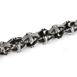 Kreuz Titan Armband Für Männer