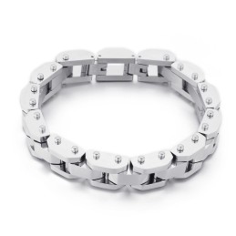 Modisches, Cooles, Galvanisiertes Titanarmband Im Schicken Stil Für Männer