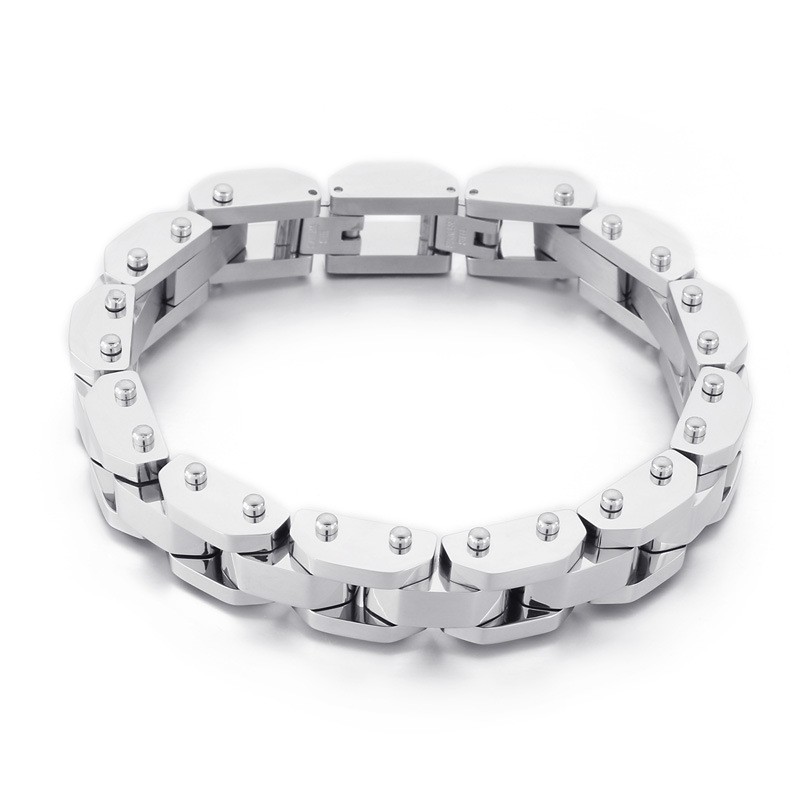Modisches, Cooles, Galvanisiertes Titanarmband Im Schicken Stil Für Männer Modisches, Cooles, Galvanisiertes Titanarmband Im Schicken Stil Für Männer
