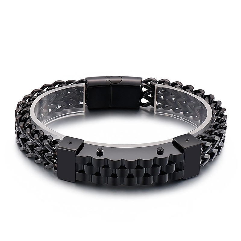 Modisches Titanarmband Im Hip-Hop-Stil Für Herren Modisches Titanarmband Im Hip-Hop-Stil Für Herren