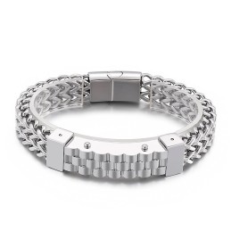 Modisches Titanarmband Im Hip-Hop-Stil Für Herren