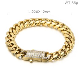 Titanarmband Im Hip-Hop-Stil Für Männer