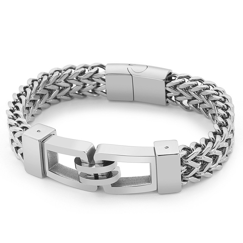 Rock And Roll Hip-Hop Hand Puller 21,5 Cm Titan Armband Für Männer Rock And Roll Hip-Hop Hand Puller 21,5 Cm Titan Armband Für Männer