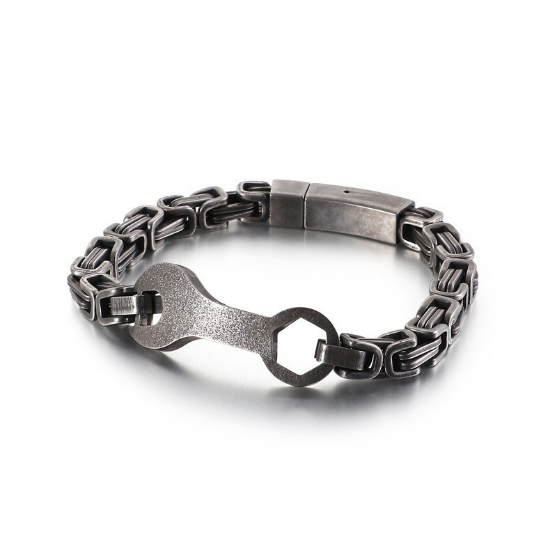 Fashion Wrench Emperor Chain Herren Titan Armband Fashion Wrench Emperor Chain Herren Titan Armband