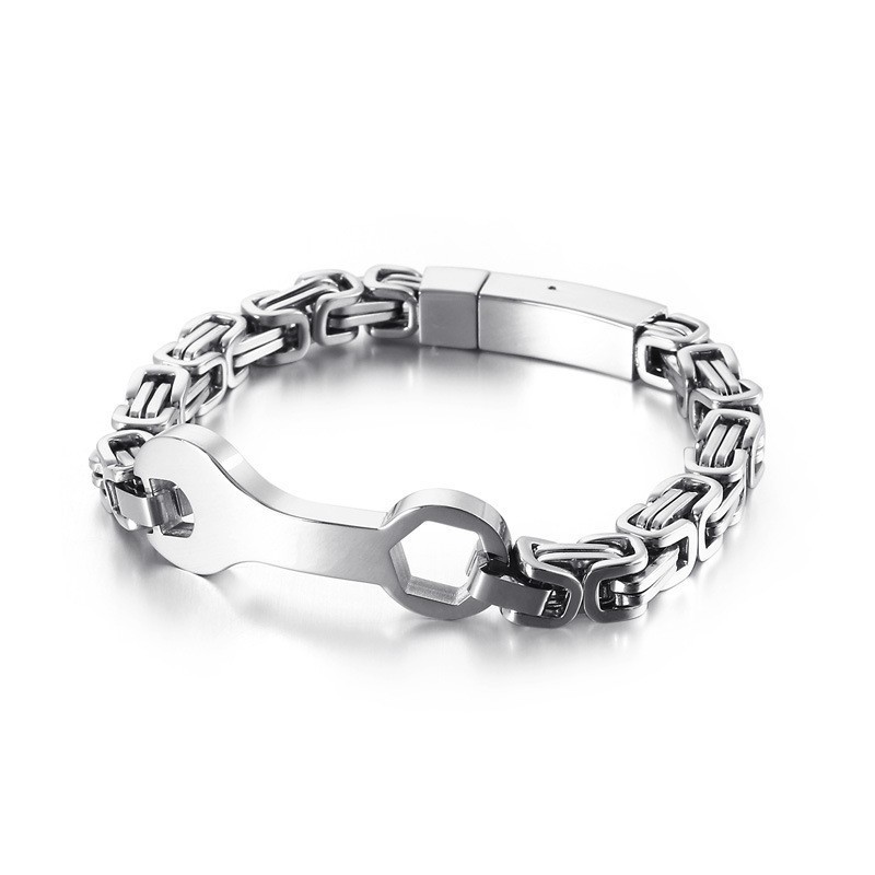 Fashion Wrench Emperor Chain Herren Titan Armband Fashion Wrench Emperor Chain Herren Titan Armband