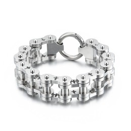 Rock Hip-Hop Hollow Cross Titan Herren Fahrradarmband