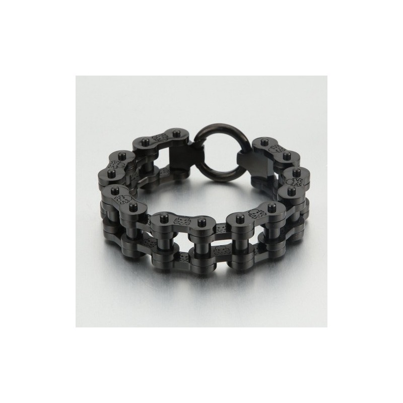 Fashion Rock Hip-Hop-Stil Piratenmuster Herren Titan Fahrradarmband Fashion Rock Hip-Hop-Stil Piratenmuster Herren Titan Fahrradarmband