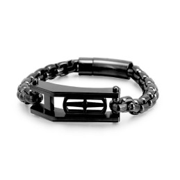 Rock Hip-Hop Kreuz Hohl Quadrat Herren Titan Armband
