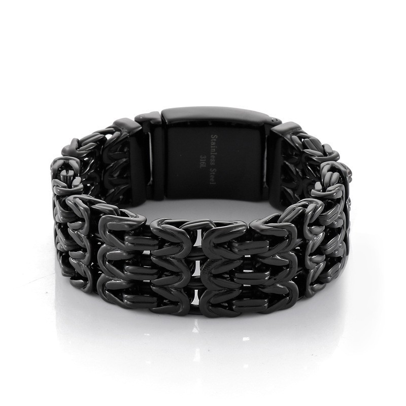 V-Förmiges Hohles Herren-Titanarmband V-Förmiges Hohles Herren-Titanarmband