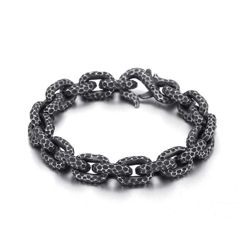 Modisches Polka Dot Titan Armband Für Männer Modisches Polka Dot Titan Armband Für Männer