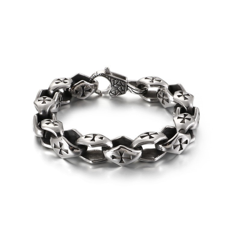Cross Hollow Herren Titanarmband Cross Hollow Herren Titanarmband