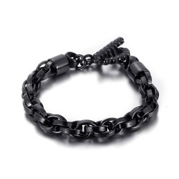 Cooles Modisches Herrenarmband Aus Titan Mit Totenkopf-Schnalle