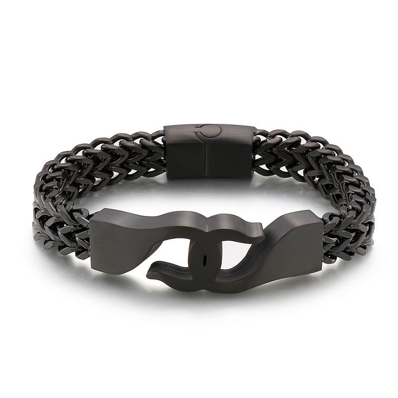 Kreuzhaken Titan Herrenarmband Mit Zubehör Kreuzhaken Titan Herrenarmband Mit Zubehör