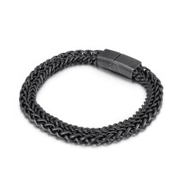 Cooles, Schickes Doppelschicht-Titanarmband Für Herren