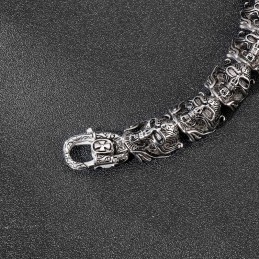 Cooles Totenkopf Herren Titan Armband