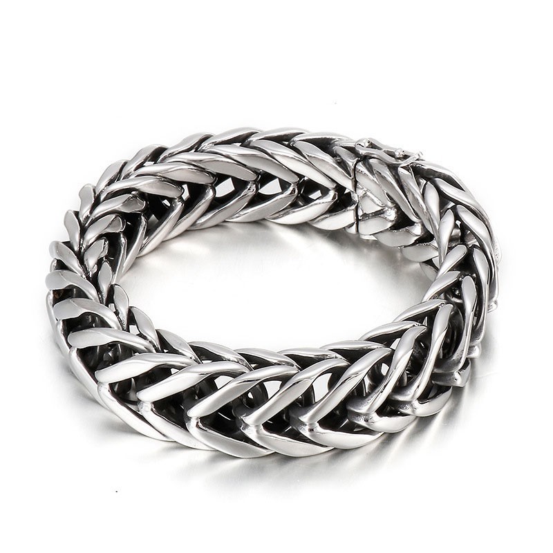 Cooles, Schickes, Einlagiges V-Förmiges Titanarmband Für Herren Cooles, Schickes, Einlagiges V-Förmiges Titanarmband Für Herren